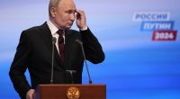 Wladimir Putin wurde laut Kreml mit 87 Prozent als russischer Präsident wiedergewählt.