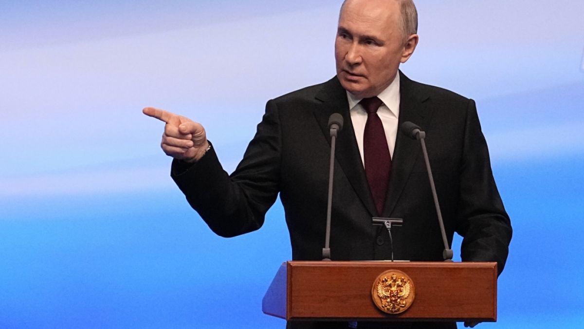 Wladimir Putin sprach nach seinem Wahlsieg über einen möglichen Dritten Weltkrieg. (Foto)