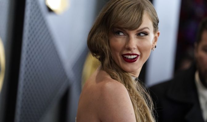 Taylor Swift bei den 66. Grammy Awards.