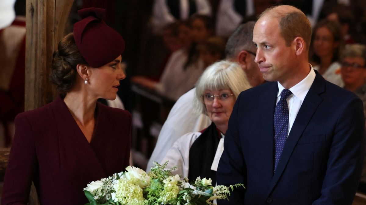 Prinzessin Kate ist aktuell Dauergast in den Klatschgazetten - und ihr Ehemann Prinz William leidet Höllenqualen vor lauter Sorge. (Foto)