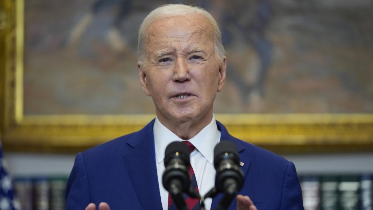 Joe Biden soll laut Meinung seiner Kritiker Lügen nach dem Brückeneinsturz in Baltimore verbreitet haben. (Foto)