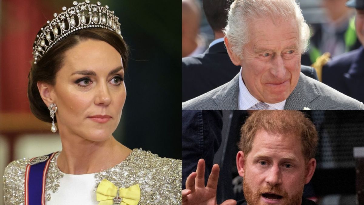 An den jüngsten Schlagzeilen zu Prinzessin Kate, König Charles III. und Prinz Harry hatte die Adelswelt tüchtig zu knabbern. (Foto)