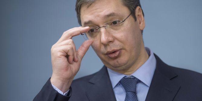 Aleksandar Vučić schlägt Alarm