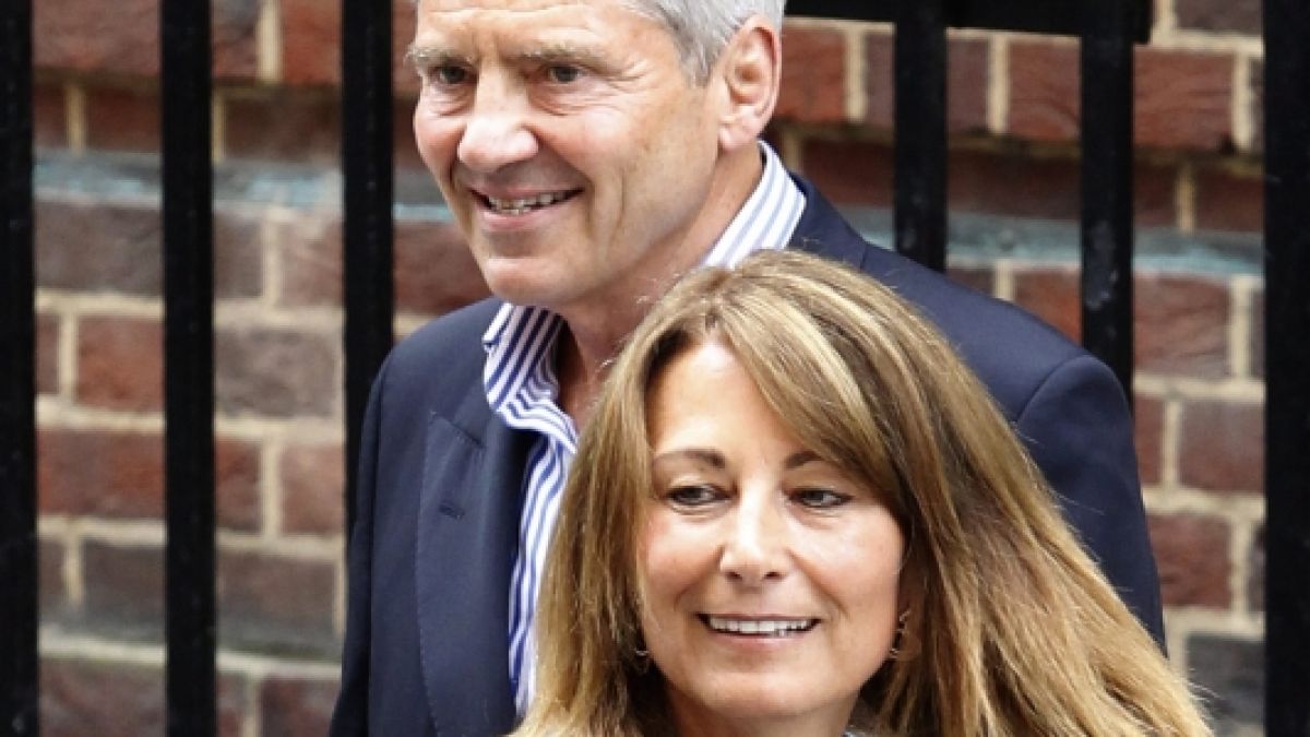 Trübe Zeiten für Carole und Michael Middleton: Die Eltern von Prinzessin Kate mussten ihr Partyzubehör-Unternehmen nach der Insolvenz verkaufen. (Foto)