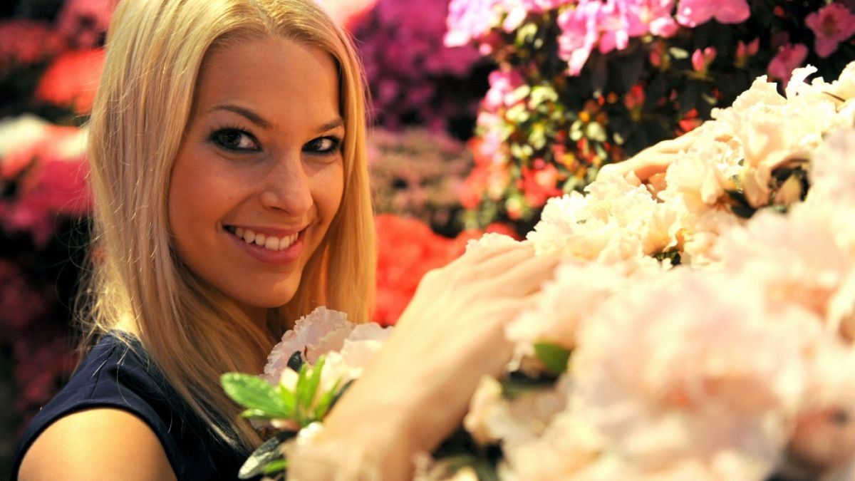 Isi Glück im Jahr 2012, als sie zur Miss Germany gewählt wurde. (Foto)