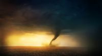Experten rätseln, ob ein Tornado über Korschenbroich gefegt ist. (Symbolbild)