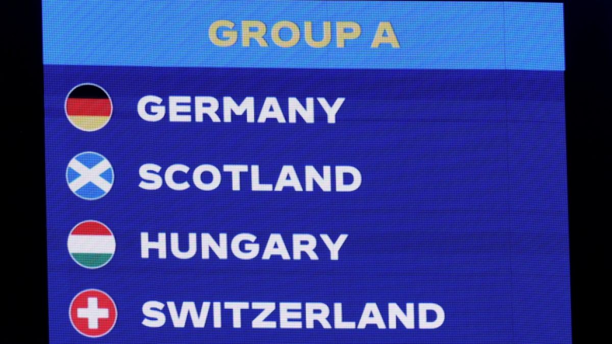 Deutschland bekommt es bei der UEFA Euro 2024 in Gruppe A mit Schottland, Ungarn und der Schweiz zu tun. (Foto)