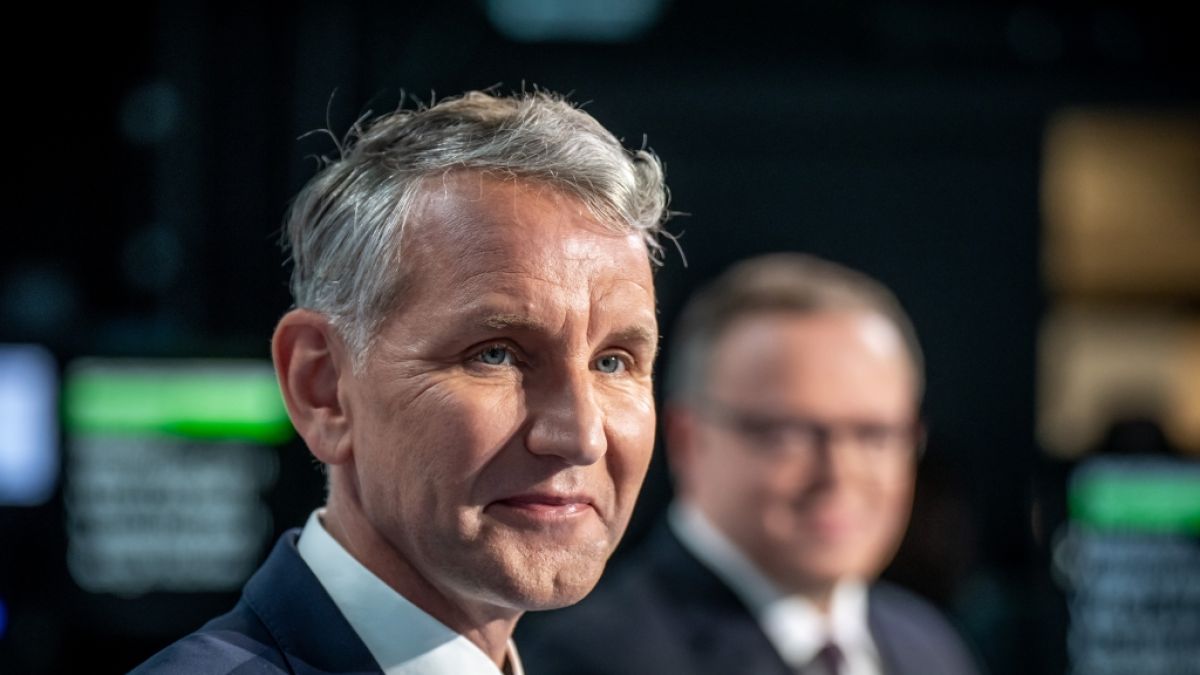 Björn Höcke schockte beim TV-Duell mit einer brisanten Putin-Aussage. (Foto)