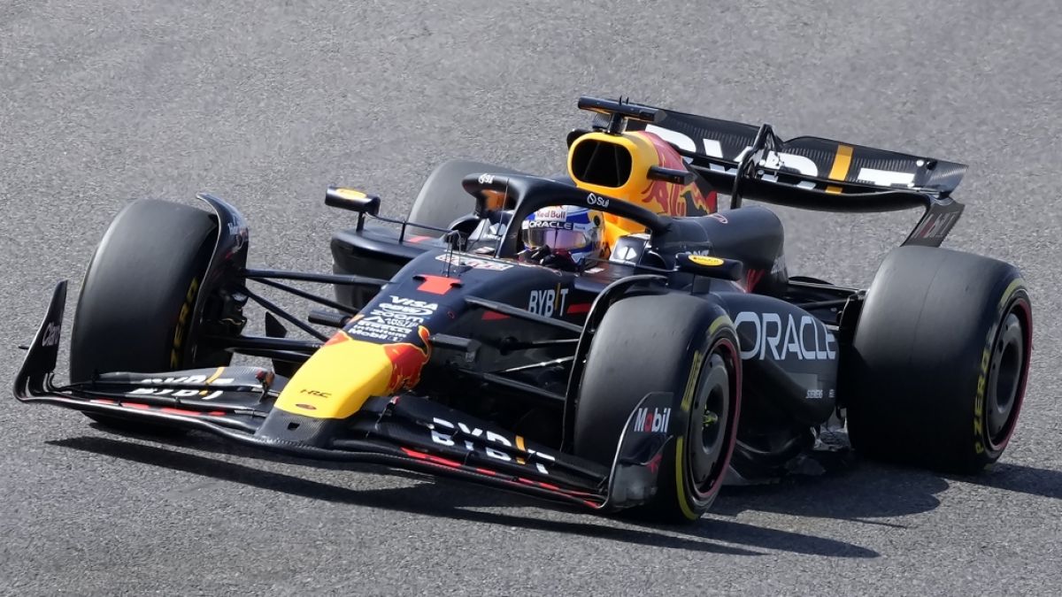 Max Verstappen im Boliden von Red Bull: Vom 19. bis 21. April trifft sich die Formel-1-Elite beim Großen Preis von China. (Foto)