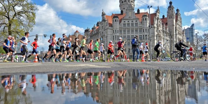 Leipzig Marathon am 21.04.2024