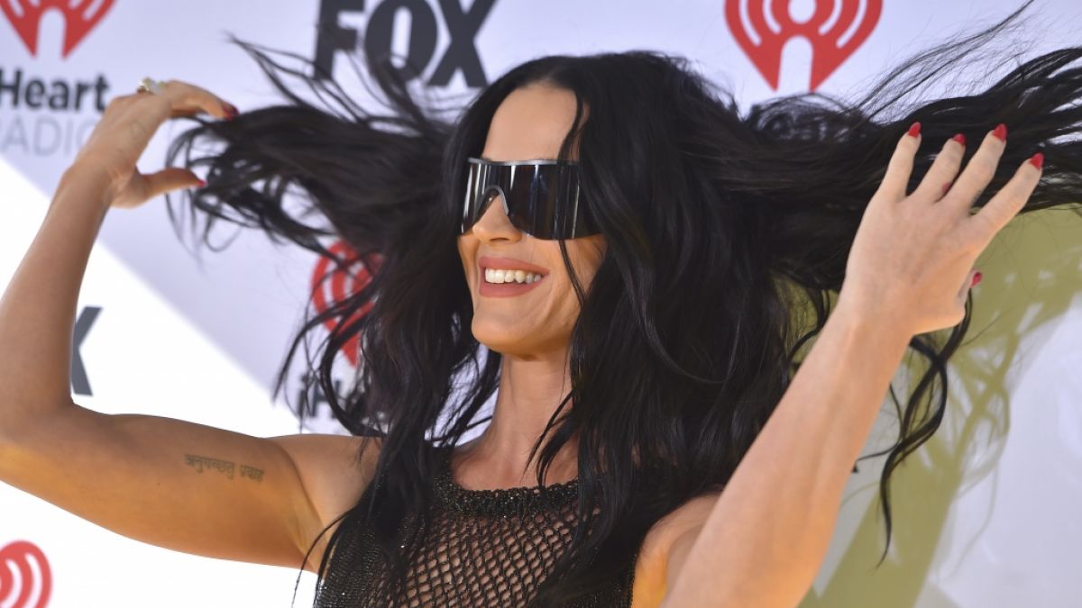 Katy Perry hatte beim Coachella-Festival offenbar reichlich Spaß. (Foto)