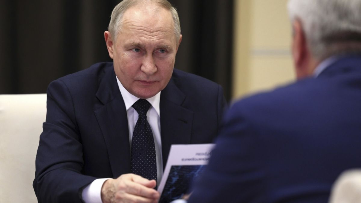 Wladimir Putin sorgte auch in dieser Woche für zahlreiche Schlagzeilen. (Foto)