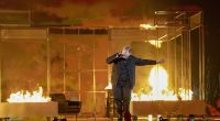 Isaak aus Deutschland is on fire! Reichlich Feuer gibt es bei seiner Performance des Songs 