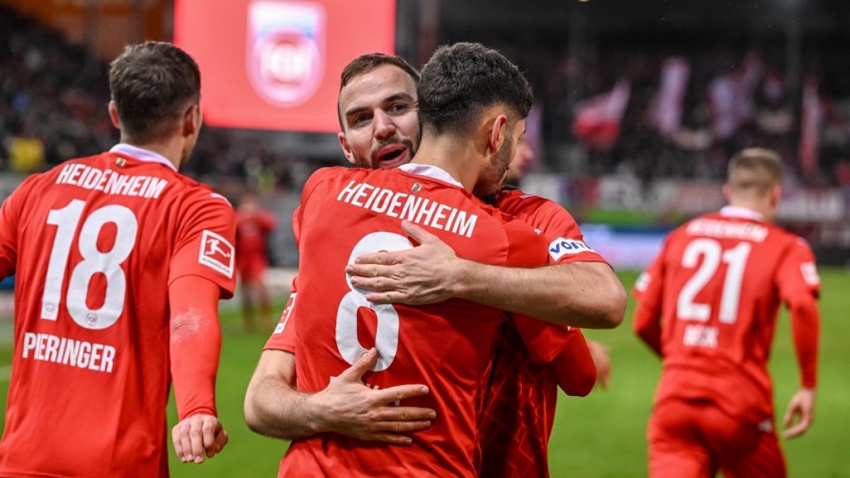 Aktuelle Nachrichten über den 1. FC Heidenheim lesen Sie auf news.de. (Foto)