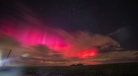 In den kommenden Nächten könnten über Deutschland Polarlichter sichtbar sein.