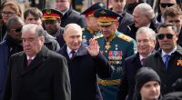 Wladimir Putin nach der Militärparade in Moskau zum Tag des Sieges.
