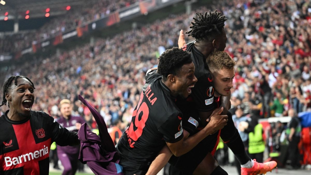 Bayer Leverkusen darf nach dem erfolgreichen Halbfinale gegen AS Rom weiter auf den Titel in der Europa League hoffen. (Foto)