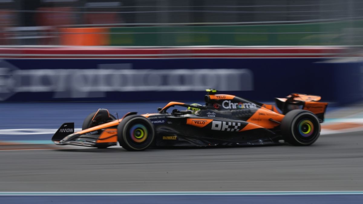 Triumphiert McLaren-Pilot Lando Norris beim Großen Preis der Emilia Romagna in Imola erneut? Das Formel-1-Rennen findet am 19. Mai 2024 statt. (Foto)