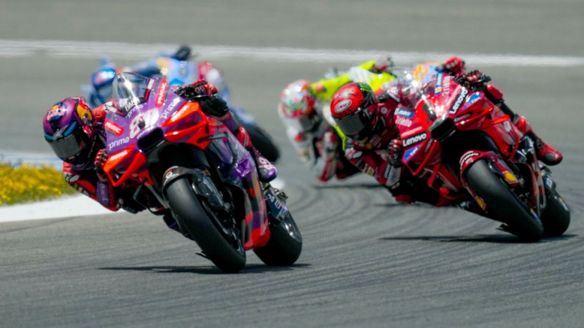 Vom 24. bis 26. Mai finden die nächsten Rennen in der Motorrad-Weltmeisterschaft 2024 in MotoGP, Moto2 und Moto3 beim Großen Preis von Katalonien statt. Vom 24. bis 26. Mai finden die nächsten Rennen in der Motorrad-Weltmeisterschaft 2024 in MotoGP, Moto2 und Moto3 beim Großen Preis von Katalonien statt. (Foto)