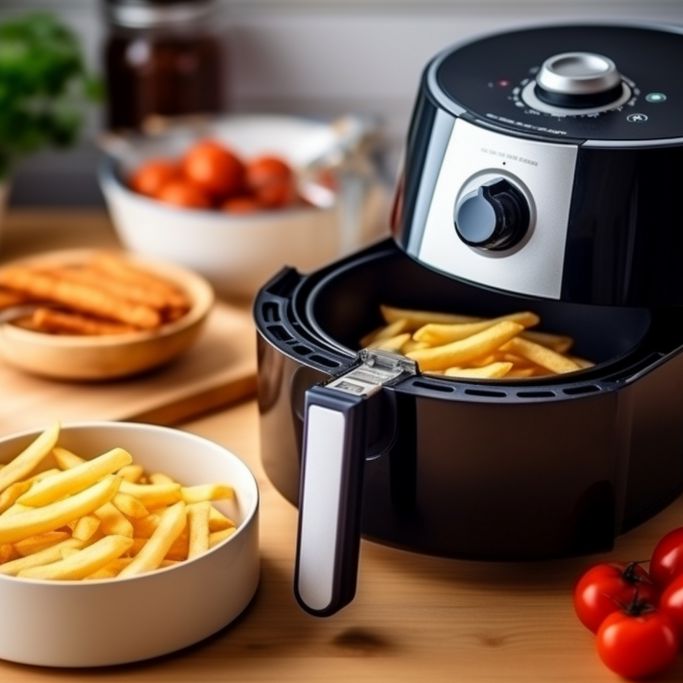 Umrechnungstabelle für den Umstieg von Backofen auf Heißluftfritteuse