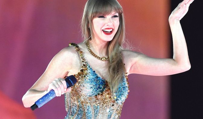 Sängerin Taylor Swift während ihrer 