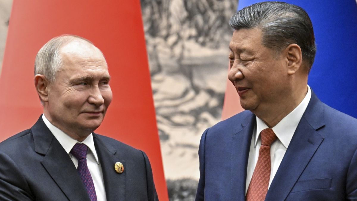 Wladimir Putin und Xi Jinping (Foto)