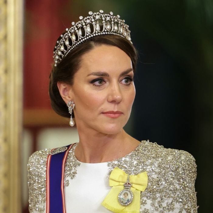 Royals-Fans gerieten beim Anblick von Prinzessin Kate kollektiv ins Schwärmen, als die Prinzessin von Wales beim ersten Staatsbankett von König Charles III. in einer traumhaften Robe auftauchte.