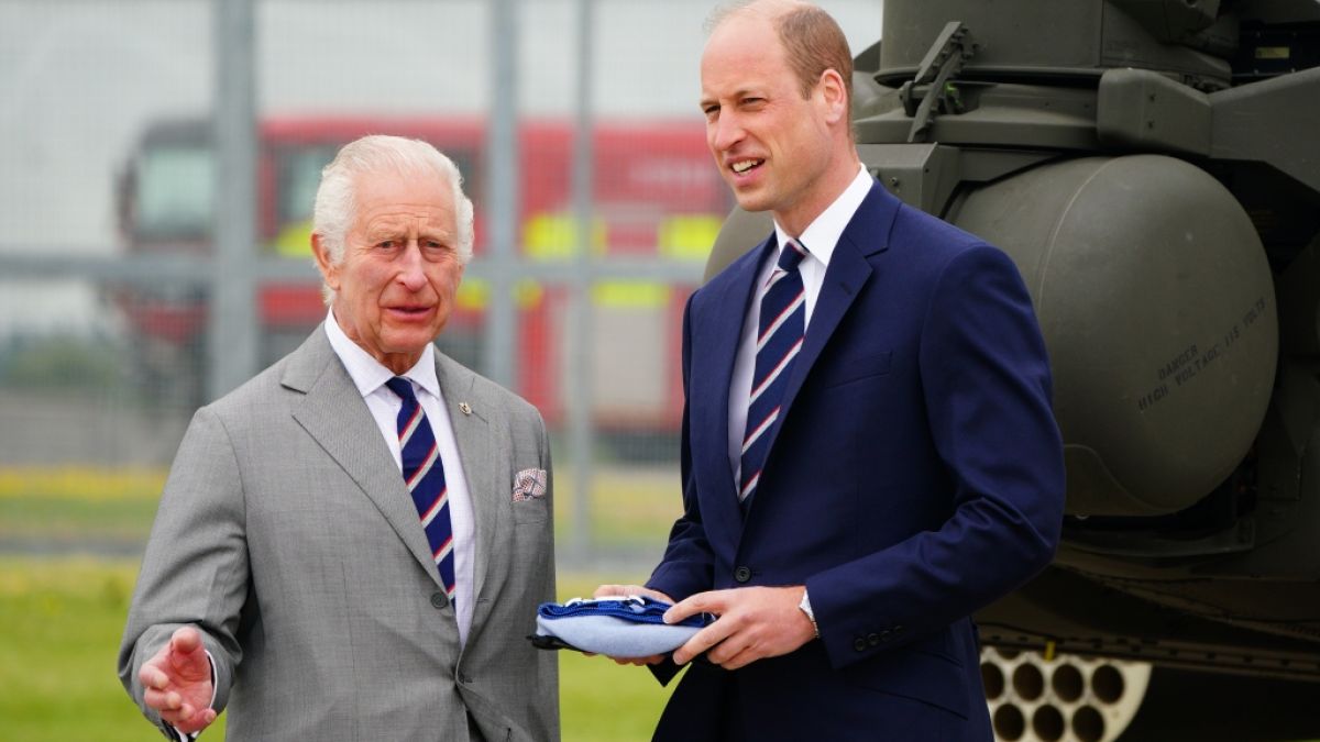 Und plötzlich ist der Terminkalender leergefegt: Nach der Ankündigung von Neuwahlen in Großbritannien steht König Charles III. und Prinz William eine überraschende Verschnaufpause bevor. (Foto)