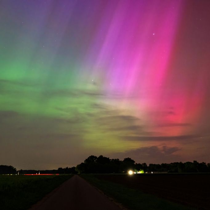 Sind am Wochenende wieder Polarlichter über Deutschland sichtbar?