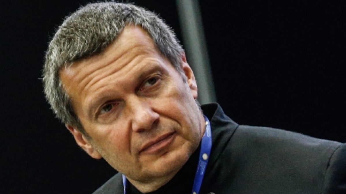 Moderator Wladimir Solowjow sorgt mit einer Reihe drastischer Aussagen &uuml;ber Europa, Ungarn und die russische Wirtschaft f&uuml;r Wirbel. (Foto)