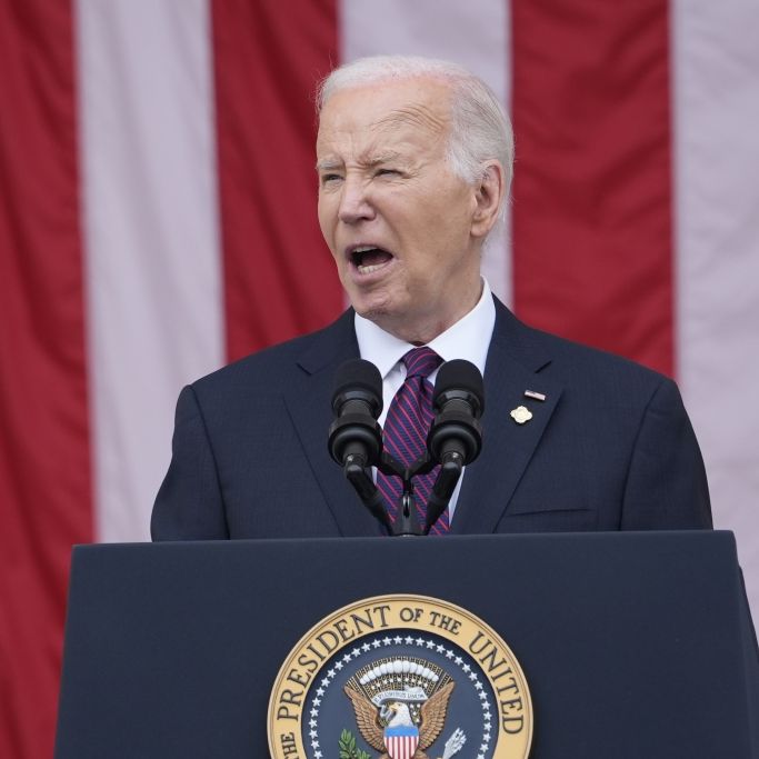 US-Präsident scheint Rede am Memorial Day zu verschlafen