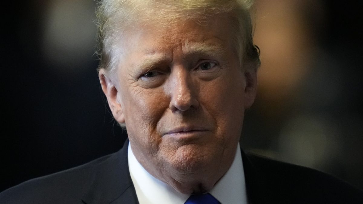 Donald Trumps Spendenseite brach nach dessen Schuldspruch zusammen. (Foto)