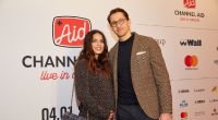 René Adler und seine Frau Lilli Hollunder besuchen 2020 das Benefiz-Konzert 
