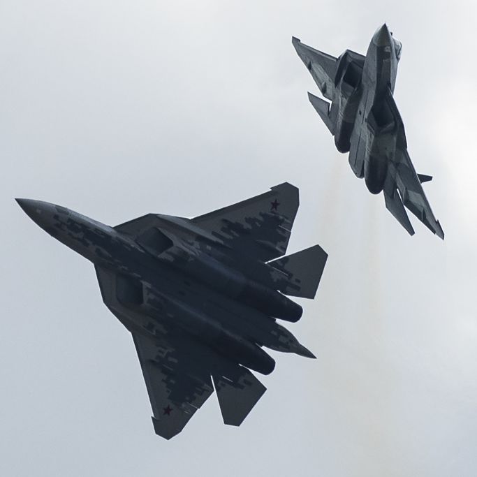 Bericht über erstmaligen Abschuss von russischem Su-57-Jet