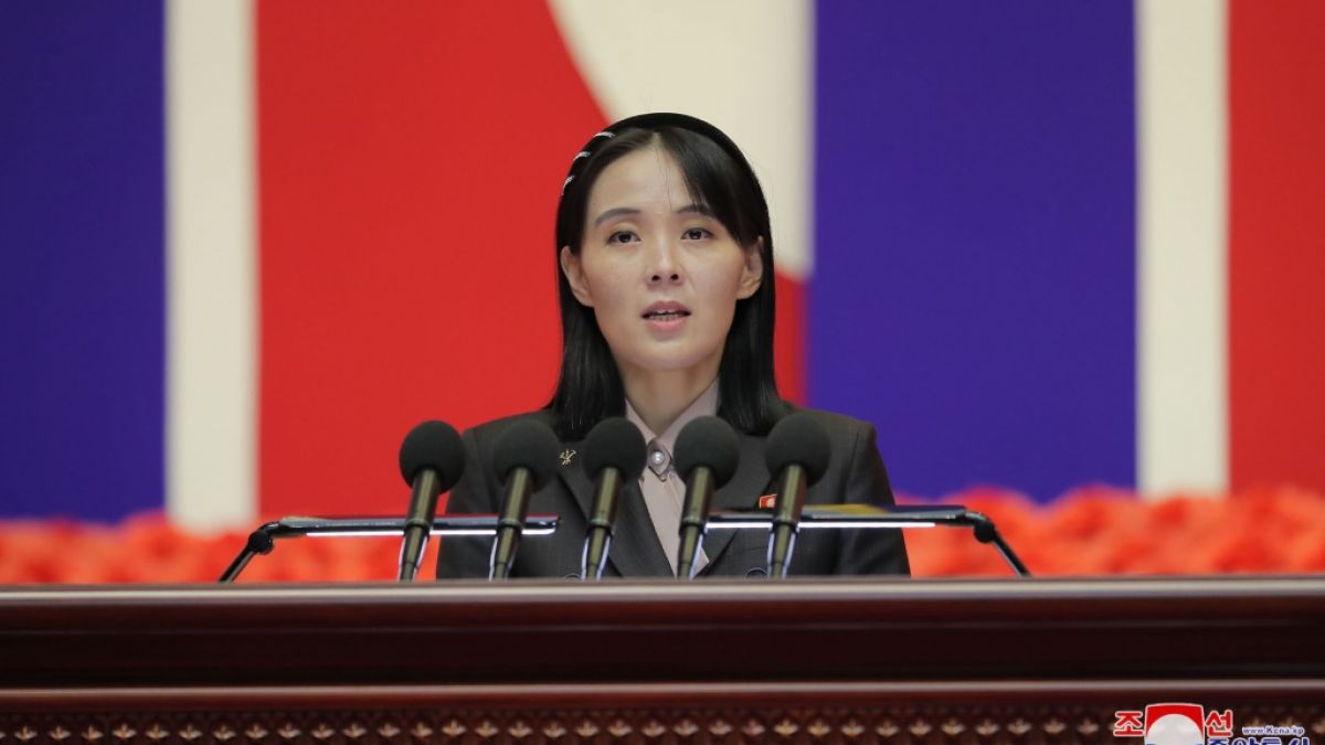 Kim Yo-jong gilt als Propagandabeauftragte ihres Bruders Kim Jong-un als stille Macht im Hintergrund. Kim Yo-jong gilt als Propagandabeauftragte ihres Bruders Kim Jong-un als stille Macht im Hintergrund. (Foto)