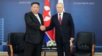 Wladimir Putin unterstützt offenbar das Weltraumprogramm von Kim Jong Un.
