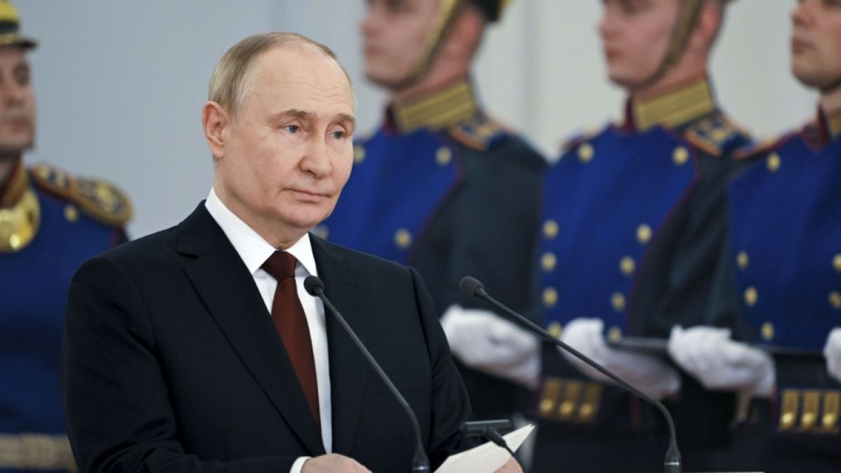 Wladimir Putin führt seit Februar 2022 Krieg gegen die Ukraine. (Foto)