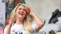 Lea Prinz, Freundin von Maximilian Mittelstädt, erlebte das 5:1 des DFB-Teams im EM-Eröffnungsspiel gegen Schottland live im Stadion.