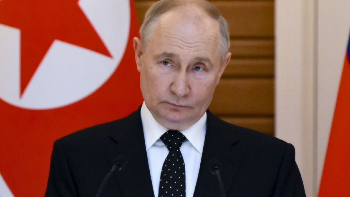 Wladimir Putin hält die Krim seit 2014 besetzt. (Foto)