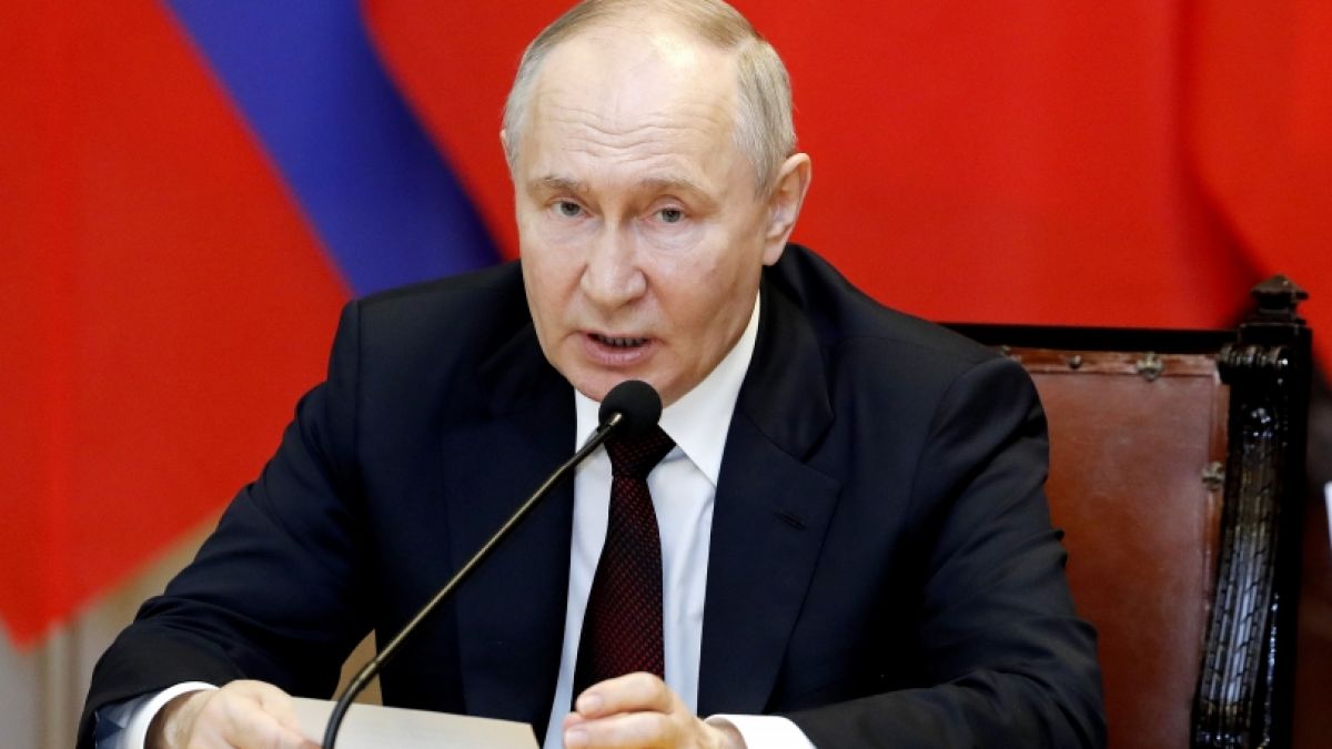 Wladimir Putin könnte in über 100 Ländern verhaftet werden. Wladimir Putin könnte in über 100 Ländern verhaftet werden. (Foto)