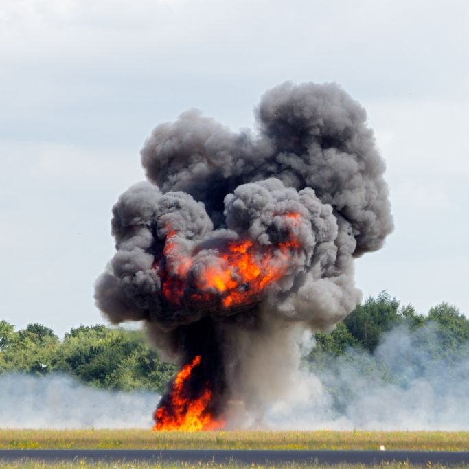 Russen-Lkw voller Munition explodiert in umkämpfter Grenzregion