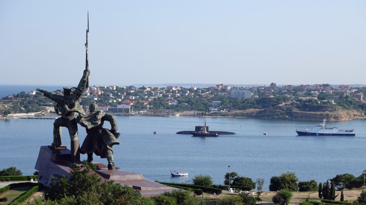 In Sewastopol soll es zu einem tragischen Angriff über einem Strand gekommen sein. (Foto)