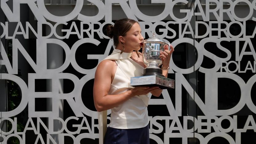 Iga Swiatek schnappte sich 2024 den Titel bei den French Open. (Foto)