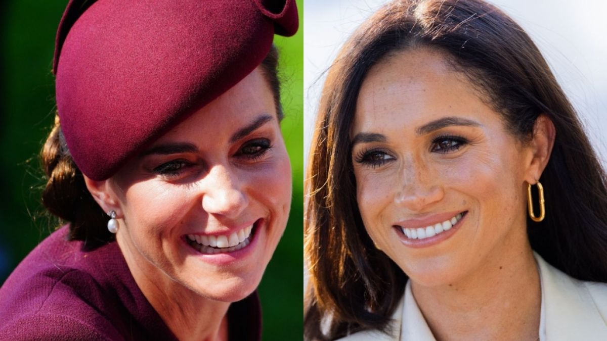 Ohne Prinzessin Kate und Meghan Markle wären die Royals-News der Woche einfach nicht komplett. (Foto)