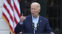 Joe Biden hat seine Rede am Nationalfeiertag vermasselt.
