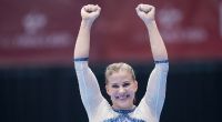 Turnerin Elisabeth Seitz unterstützt die ARD bei den Olympischen Spielen 2024 als Expertin.