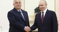 Viktor Orban (links), Ministerpräsident von Ungarn, hat Wladimir Putin, Präsident von Russland, getroffen.