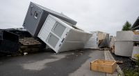 In Telgte bei Münster hat ein Tornado eine Schneise der Verwüstung hinterlassen.