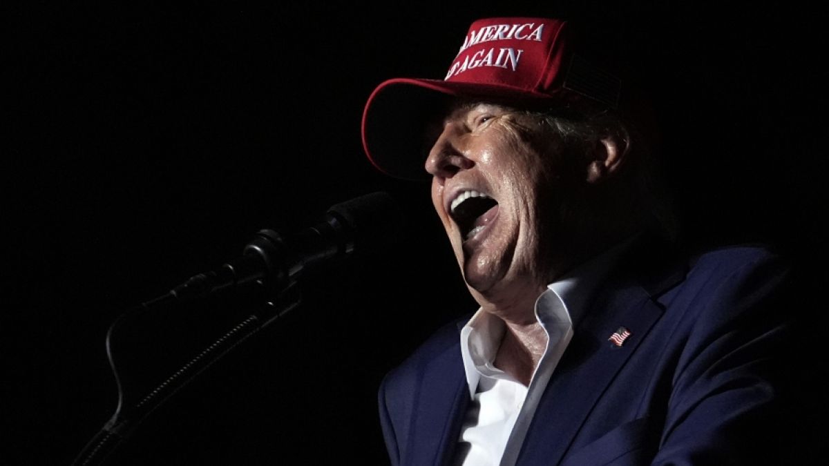 Donald Trump will im November zum zweiten Mal zum US-Präsidenten gewählt werden. Donald Trump will im November zum zweiten Mal zum US-Präsidenten gewählt werden. (Foto)