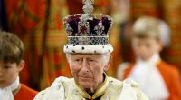 Bei der diesjährigen Parlamentseröffnung erschien König Charles III. im feierlichen Ornat und mit den Imperial State Crown auf dem Kopf.